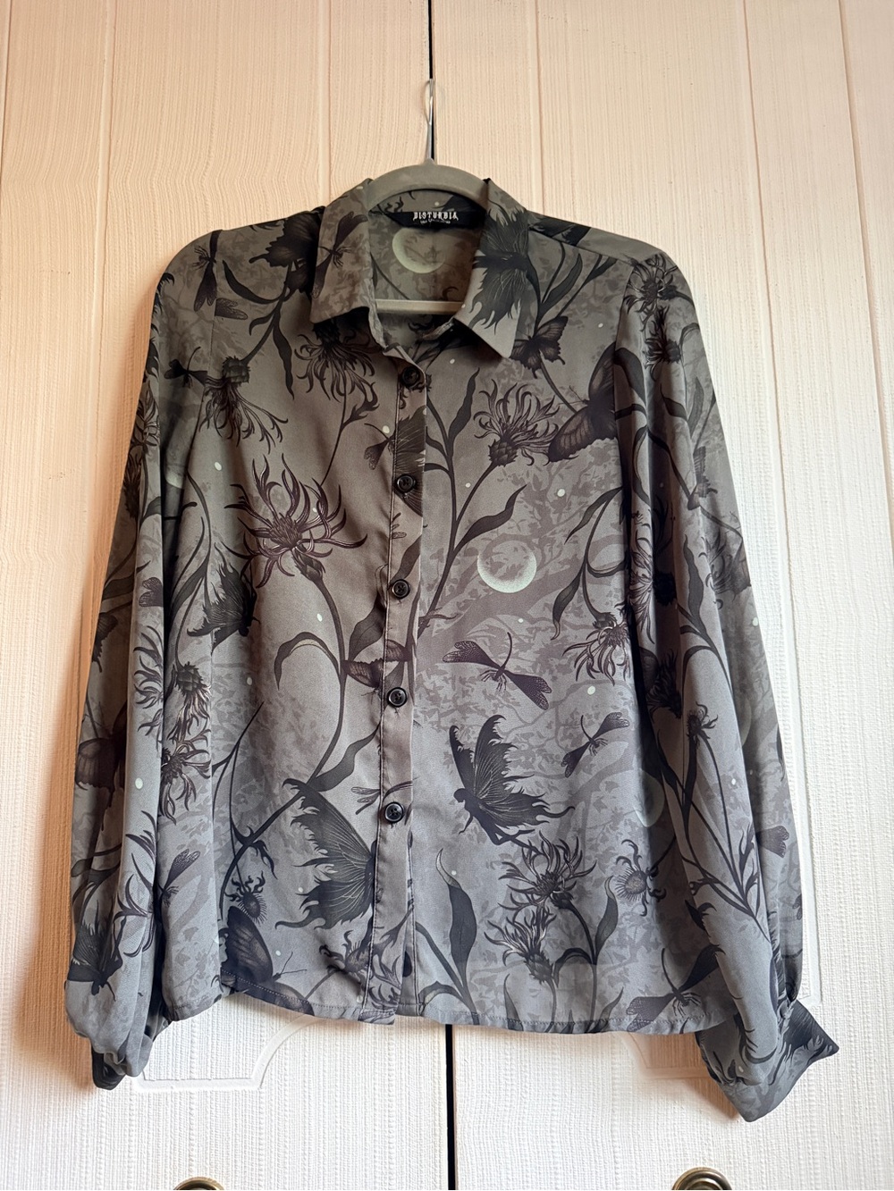 Disturbs Gloriana Floral Print Blouse Size 8